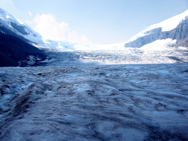 Athabasca glacier, Columbia Icefields