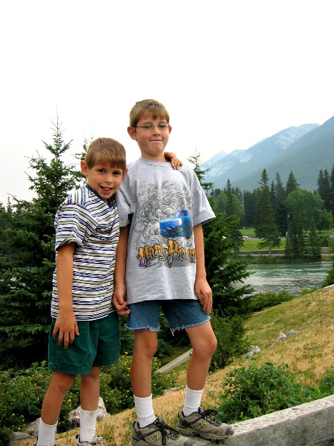 Natan & Aron, Banff, Canada