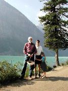 Arthur, Ben, Natan, Lake Louise