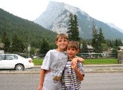 Aron & Natan, Banff, Canada
