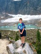 Aron, Edith Cavell Mtn glacier