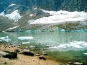 Edith Cavell Mtn glacier