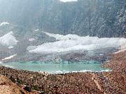 Edith Cavell Mtn glacier