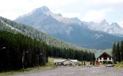 on road to Banff, Canada