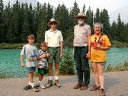 Aron, Natan, Ben, Arthur, Martha, Sundance Trail, Banff