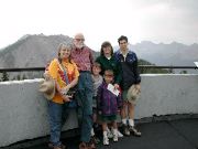 Martha, Arthur, Natan, Mia, Ben, Sulphur Mtn, Banff