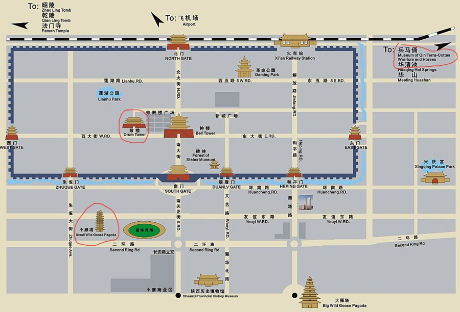 xian-city-map