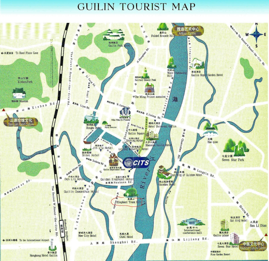 guilin-tourist-map