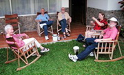 Volcano Lodge garden 5