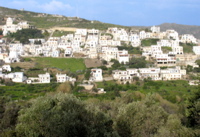 71. Hill town above Naxos (family lunch here)