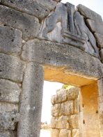 37. Lion gates, Mycenae