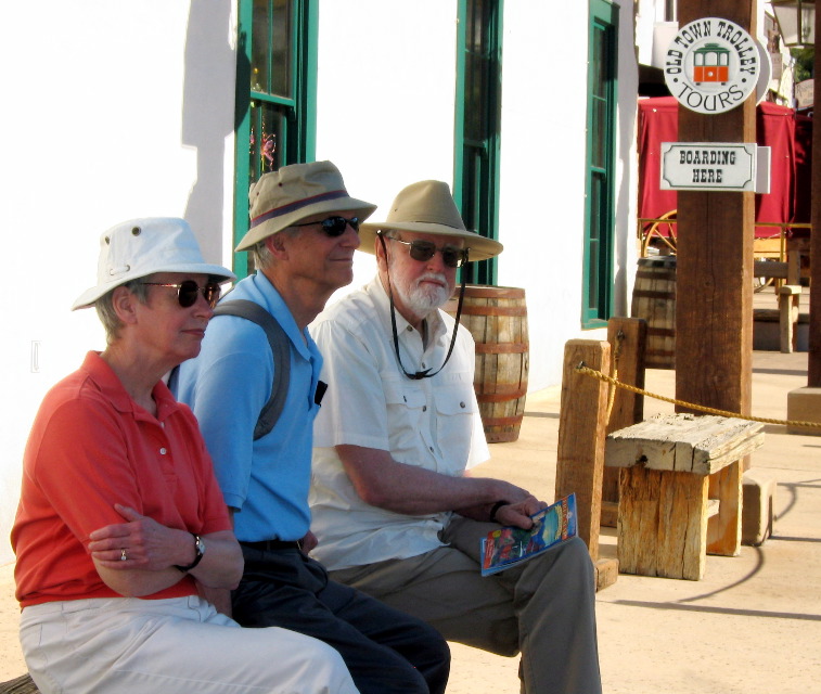 Kerstin, Leonard, Arthur: the 3 desperados