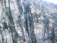 going up San Jacinto Mountain