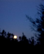 full moon, Anza Borrega Desert