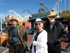 Leonard & Kerstin Trawick, Arthur Luehrmann, Santa Monica Pier
