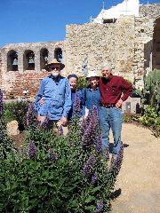 Arthur, Martha, Kerstin, & Leonard, Capistrano Mission