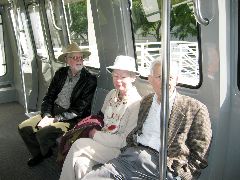 Arthur Luehrmann, Kerstin & Leonard Trawick, Getty Center Tramway
