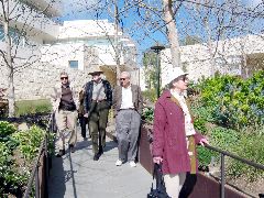 Arthur, Leonard, and Kerstin, The Getty Center