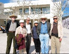 The group at The Getty Center